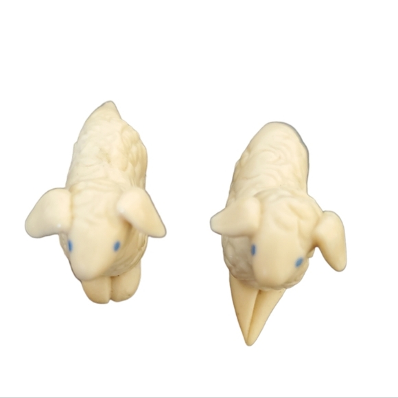 Miniature  Christmas Nativity Set Vintage Handmade - Picture 11 of 15